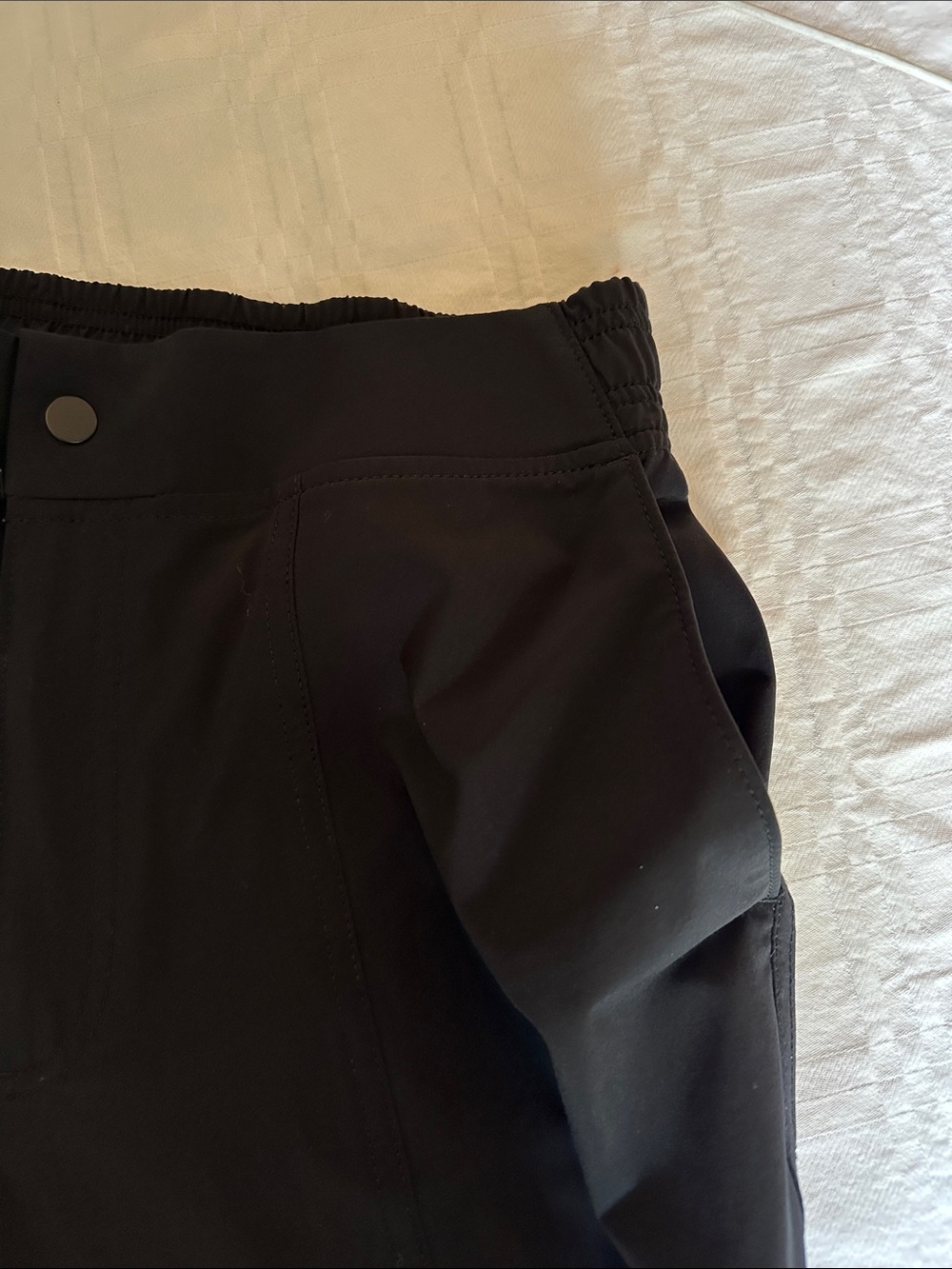 Athleta Black Women’s Cargo Pants with Utility Pockets - Picture 5 of 6